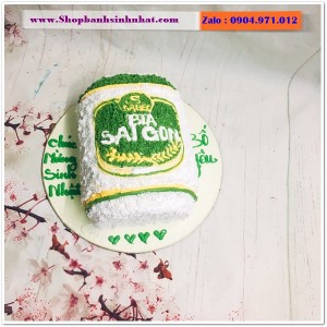 Bánh Sinh Nhật Hình Lon Bia Chai Rượu - LK24